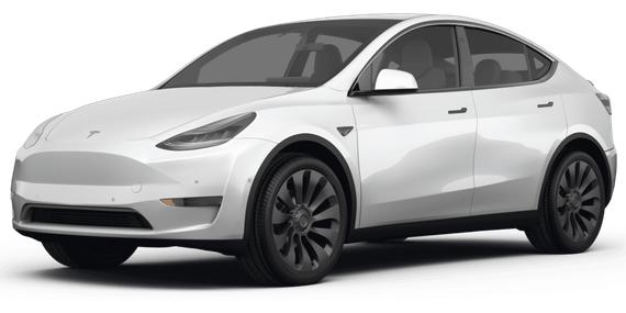 TESLA MODEL Y 2022 7SAYGDEF1NF414614 image